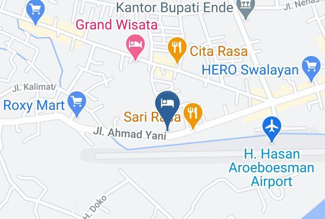 Ende Regency - Ikhlas Hotel Maps