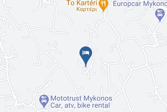 Ikies Of Mykonos Map