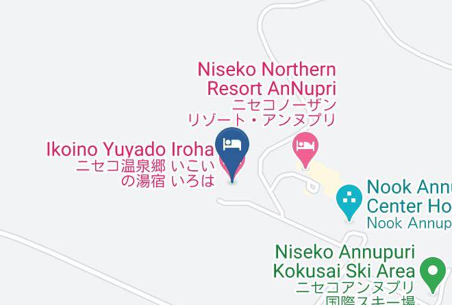 Niseko Townabuta District - Ikoino Yuyado Iroha Maps