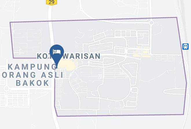 Sepang - Ikon Hotel Kota Warisan Maps