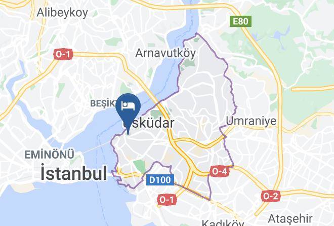Uskudar - Ikon Otel Maps