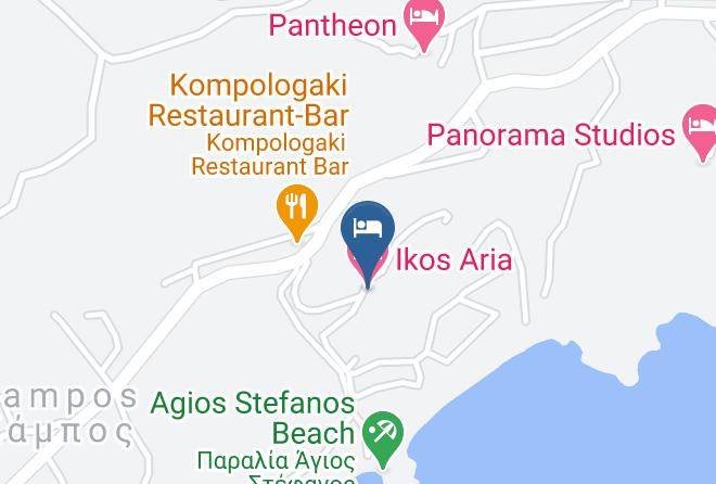 Kos - Ikos Aria Maps
