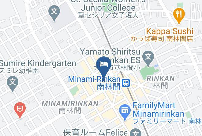 Yamato City - Iktas Inn South Forest Maps