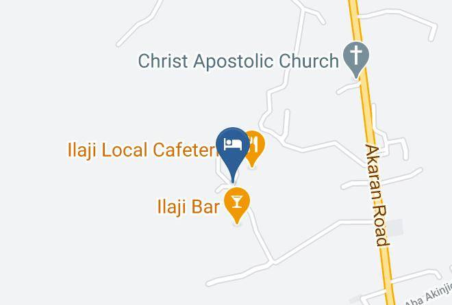 Igbeti - Ilaji Hotel And Sports Resort Maps