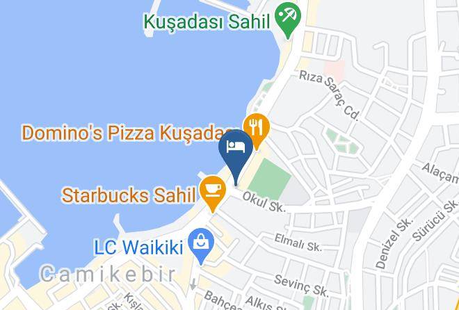 Kusadasi - Ilayda Hotel Maps