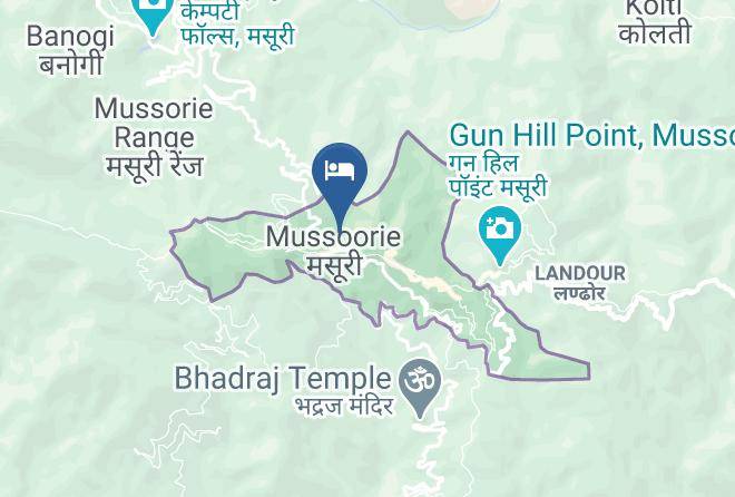 Mussoorie - Ilbert Manor Maps
