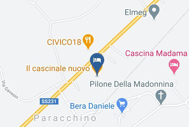 Asti - Il Cascinale Nuovo Maps