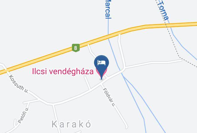 Karako - Ilcsi Vendeghaza Maps