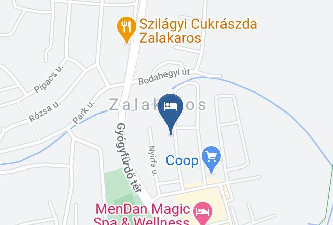 Zalakaros - Ildiko Appertements Maps