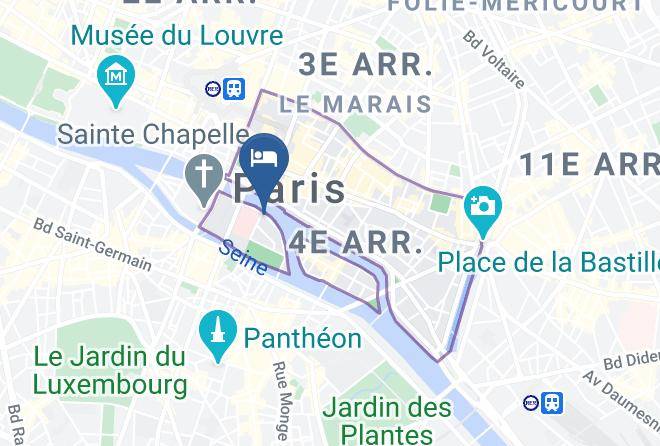 Paris - Ile De La Cite Maps