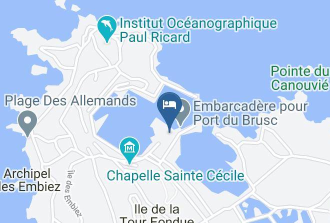 Var - Ile Des Embiez Maps