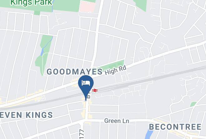 London - Ilford Hotel Goodmayes Maps
