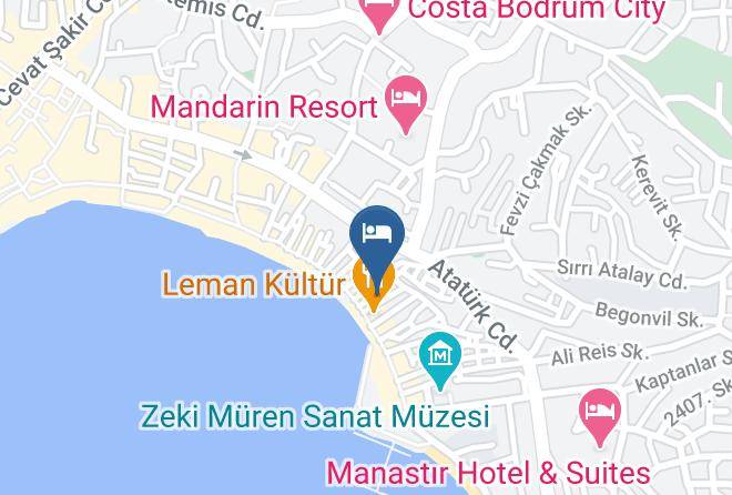 Bodrum - Ilgin Pansiyon Maps
