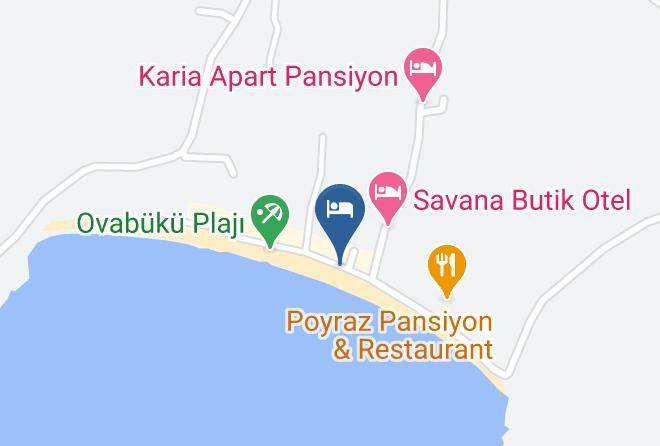 Mugla - Ilgin Pansiyon Maps
