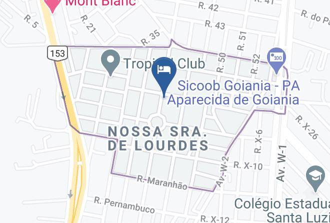 Aparecida De Goiania - Ilha De Capri Motel Maps