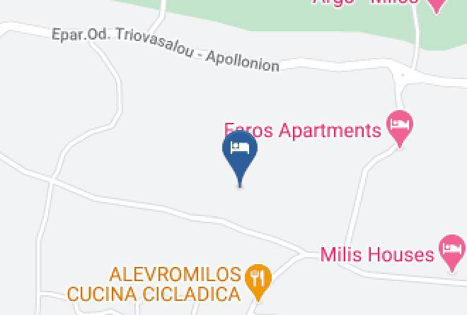 Milos - Iliana Olive Branch Maps