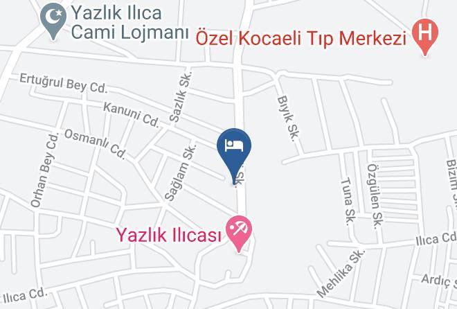 Golcuk - Ilica Otel Maps