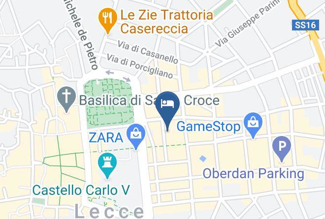 Lecce - Ilice B&b Maps
