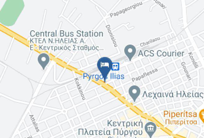 Ilia - Ilida Hotel Pyrgos Maps