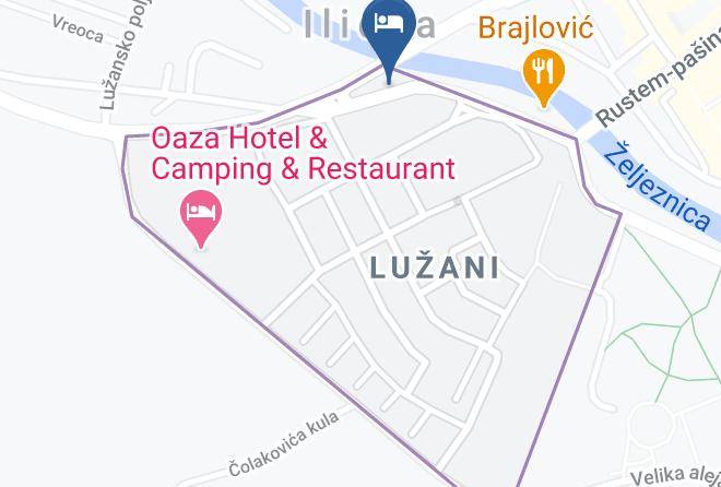 Sarajevo - Ilidza Sky Maps