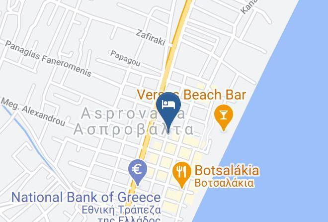 Salonica - Ilion Luxury Studios Maps