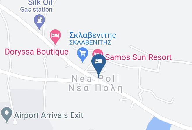 Samos - Ilios Hotel Maps