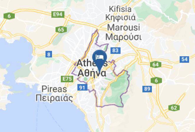Central Athens - Ilisia Hotel Maps