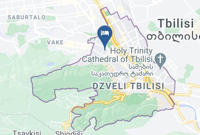 Tbilisi - Ilja's Hotel Maps