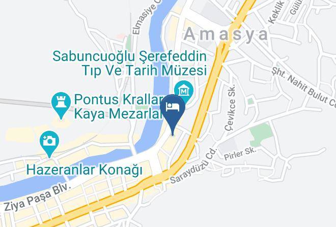 Amasya Nergiz - Ilk Konak Butik Otel Maps