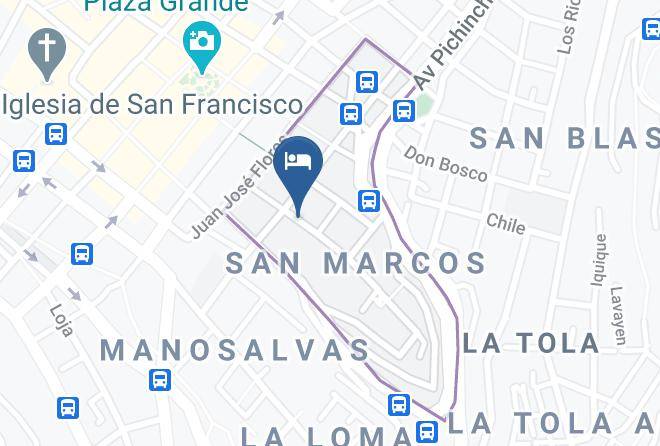 Illa Experience Hotel Map
