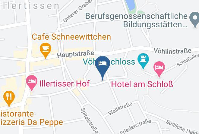 Neu Ulm - Illerhotel Garni Maps