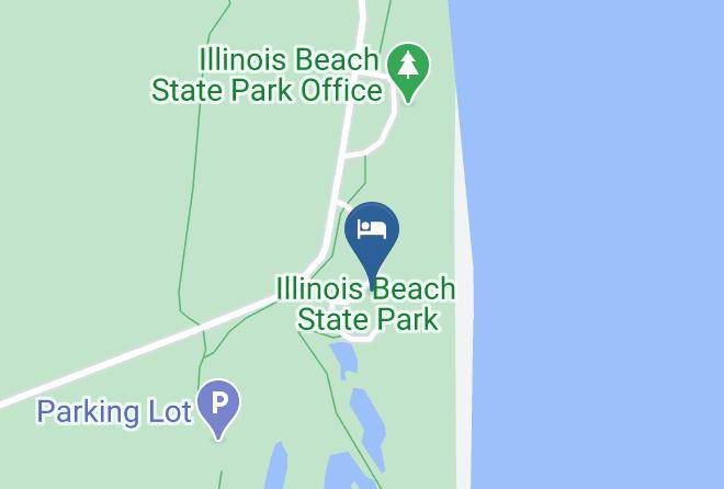 Lake - Illinois Beach Hotel Bw Premier Collection Maps