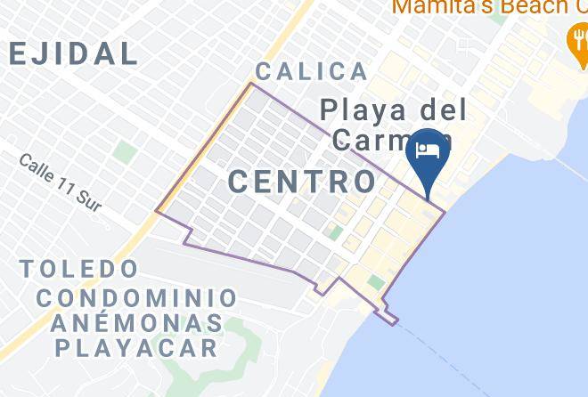 Solidaridad - Hacienda Paradise By Xperience Hotels Maps
