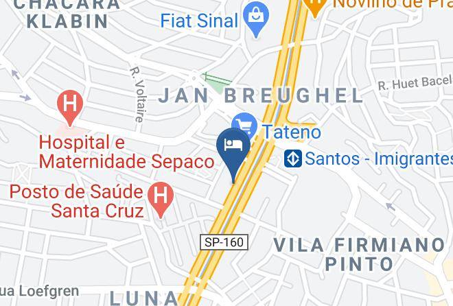 Sao Paulo Vila Mariana - Illusion Motel Maps