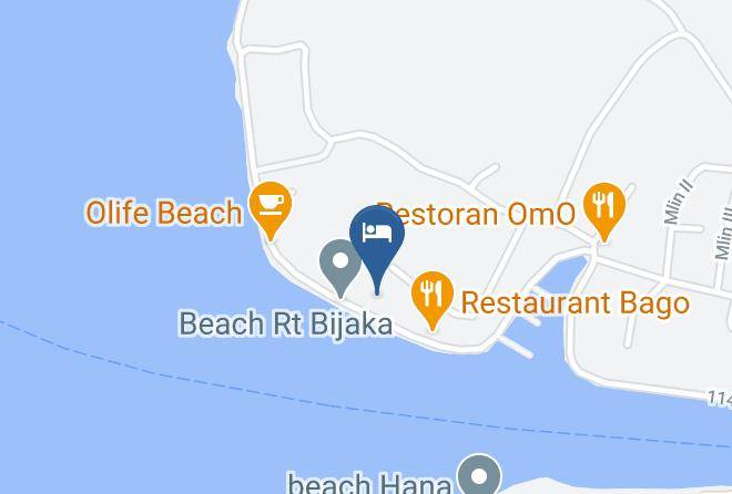 Milna - Illyrian Resort Maps