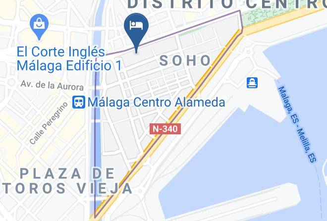 Iloftmalaga Premium Alameda Principal Map