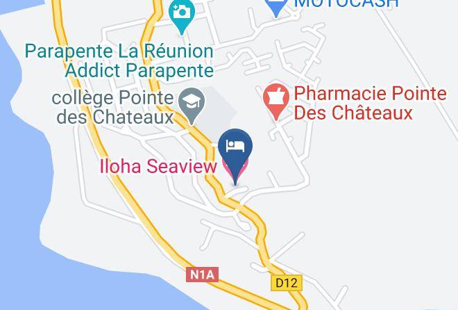 Saint Leu - Iloha Seaview Hotel Maps