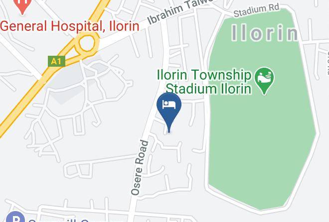 Ilorin - Ilorin Stadium Hotel & Resorts Maps