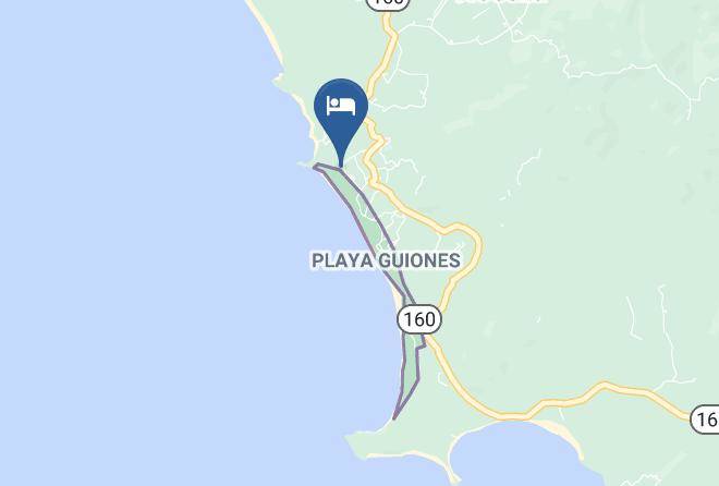 Nicoya - Iluminar Yoga Hotel Maps