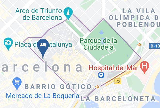 Ilunion Almirante Map