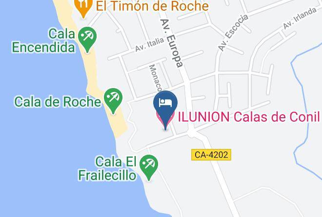 Cadiz - Ilunion Calas De Conil Maps