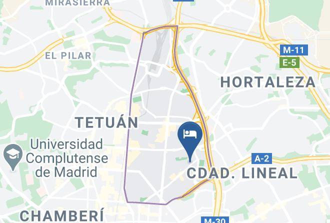 Madrid - Ilunion Suites Madrid Maps