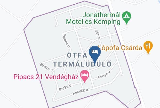 Kiskunmajsa - Iluska Vendeghaz Maps