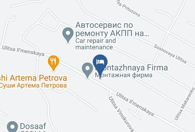 Yakutsk - Ilya Hotel Maps