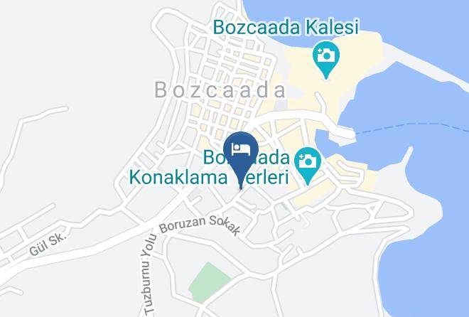 Bozcaada - Ayapetro Otel Maps