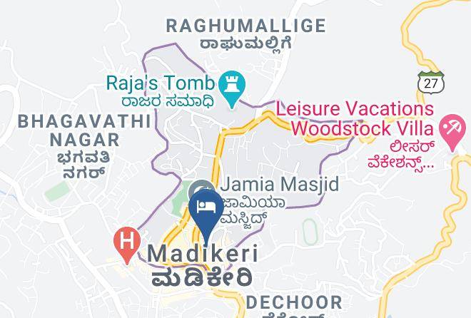 Madikeri - Imarat Hotel Maps