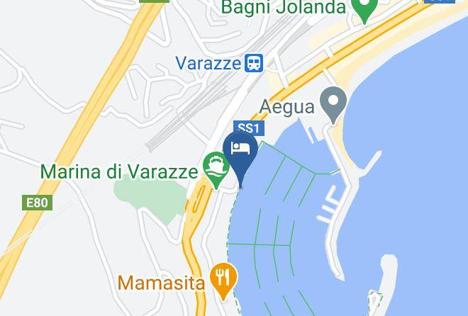 Imbarcazione M Y Amerigo Map