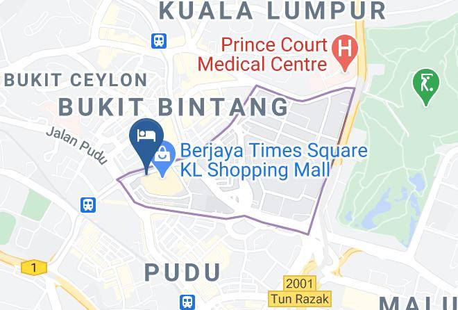 Kuala Lumpur - Imbi Private Unite At Times Square Kuala Lumpur Maps