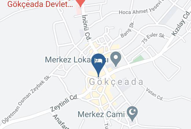 Gokceada - Imbros Organik Hotel Maps
