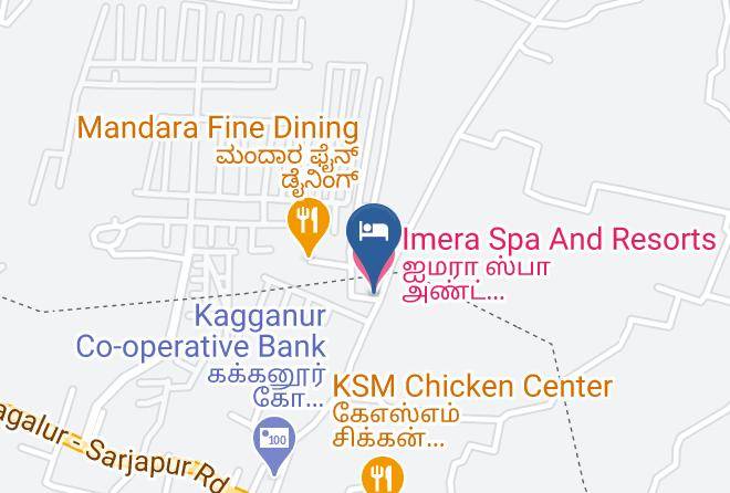Hoskote - Imera Spa And Resorts Maps